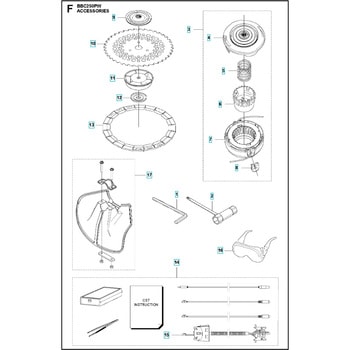 ゼノア バッテリー刈払機 BBC250PW 部品 アクセサリー ゼノア