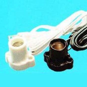 E17耳付レセップ黒1．5mコード付 旭光電機工業