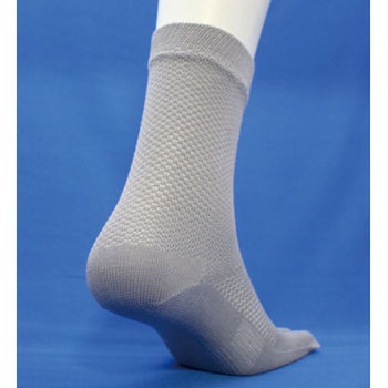 コーマ糸使用 さわやかメッシュ5本指靴下 ハヤシ[靴下]