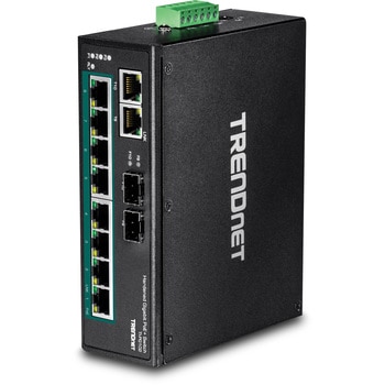 産業用PoEスイッチングハブ af/at ギガ 10ポート TRENDnet