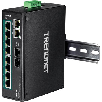 産業用PoEスイッチングハブ af/at ギガ 10ポート TRENDnet