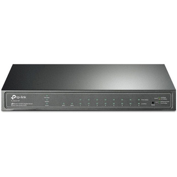 JetStream 8-Port Gigabit Smart PoE Switch with 2 SFP Slots TP-LINK