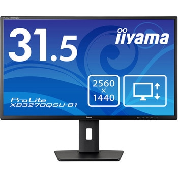液晶ディスプレイ 31.5型/2560×1440/HDMI、DisplayPort/ブラック/スピーカー：あり/IPS方式 iiyama(イイヤマ)