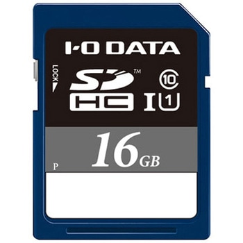 UHS-I UHS スピードクラス1対応 SDHCカード 16GB I ・O DATA(アイ・オー・データ)