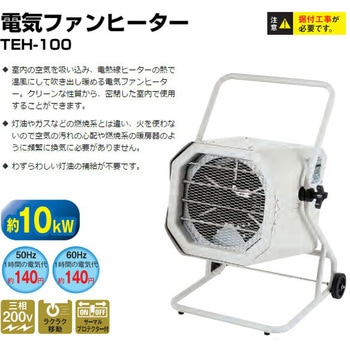 電気ファンヒーター - ナカトミ