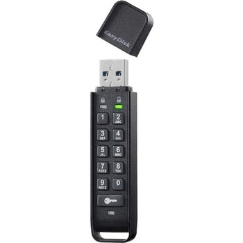 ED-HB3/64G パスワードボタン付き セキュリティUSBメモリー 64GB
