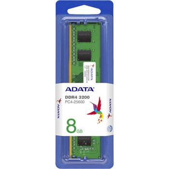 法人専用モデル デスクトップ用メモリ 8GB DDR4-3200(PC4-25600) 288-Pin U-DIMM /永久保証 ADATA
