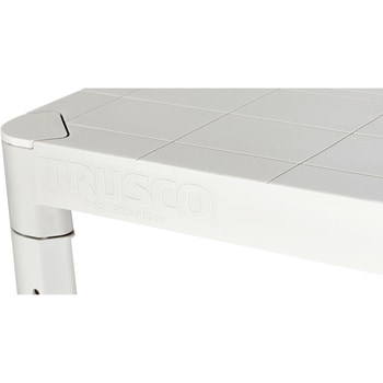 プラスチック棚(100kgタイプ) 棚板間隔高さ372mmタイプ(新型) TRUSCO