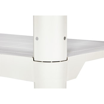 プラスチック棚(100kgタイプ) 棚板間隔高さ372mmタイプ(新型) TRUSCO