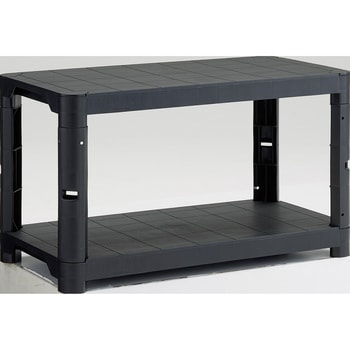 プラスチック棚(100kgタイプ) 棚板間隔高さ372mmタイプ(新型) TRUSCO