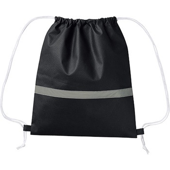 【名入れ】不織布リフレクター付巾着リュック - MARKLESS STYLE