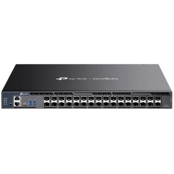 Omada 10Gポートx26/25Gスロットx6 スタッカブルL3マネージスイッチ TP-LINK