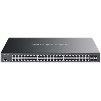 Omadaギガビット/48 ポート & 10GE SFP+/4ポート L2+マネージドスイッチ(PoE+x40/PoE++x8) TP-LINK