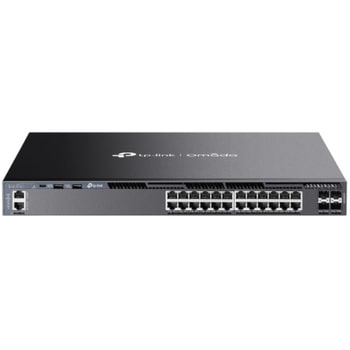 Omada ギガビットポートx24/10Gスロットx4スタッカブルL3マネージスイッチ TP-LINK