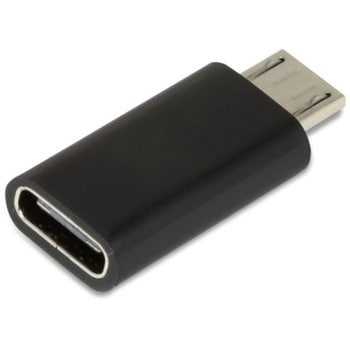 TypeC->microUSB変換コネクタ(BK) 日本トラストテクノロジー