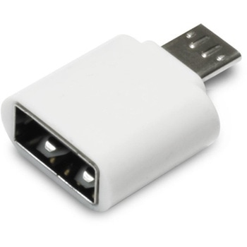 OTG USB2.0->MicroUSB変換コネクタ(WH) 日本トラストテクノロジー