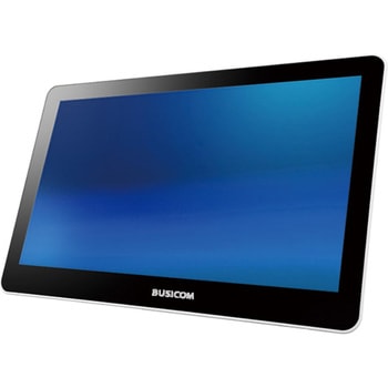 13.3インチLCDタッチパネルモニター(静電容量・Type-C・白)<スタンド無し> BUSICOM(ビジコム)