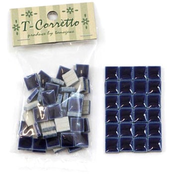 10K-09 ���U�C�N�^�C�� T-�R���b�g �p �ʐ�q�� �R�o���g�u���[�F �T�C�Y10�~10�~4mm 1��(50��) 84940345