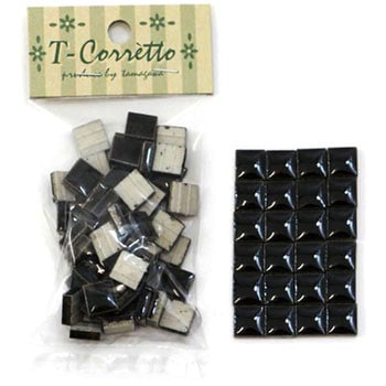 10K-10 ���U�C�N�^�C�� T-�R���b�g �p �ʐ�q�� �u���b�N�F �T�C�Y10�~10�~4mm 1��(50��) 84940354