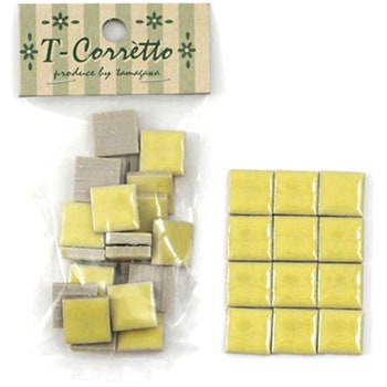 15K-04 ���U�C�N�^�C�� T-�R���b�g �p �ʐ�q�� ���C�g�C�G���[�F �T�C�Y15�~15�~4mm 1��(25��) 84940442