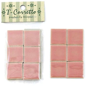 25K-03 ���U�C�N�^�C�� T-�R���b�g �p �ʐ�q�� �s���N�F �T�C�Y25�~25�~4mm 1��(12��) 84940582