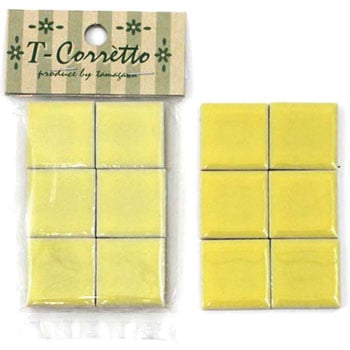 25K-04 ���U�C�N�^�C�� T-�R���b�g �p �ʐ�q�� ���C�g�C�G���[�F �T�C�Y25�~25�~4mm 1��(12��) 84940598