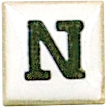 15K-N ���U�C�N�^�C�� T-�R���b�g �A���t�@�x�b�g �ʐ�q�� �T�C�Y15�~15�~4mm 1�� 84941264