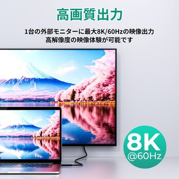 USBケーブル Impulse Series USB4 C-C PD 240W[Type-C to Type-C]1.5m ブラック AUKEY(オーキー)