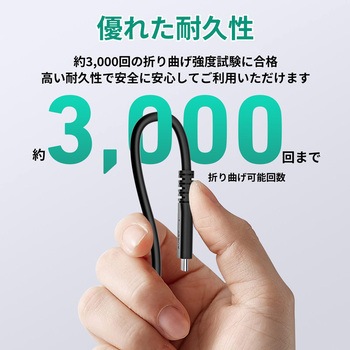 USBケーブル Impulse Series USB4 C-C PD 240W[Type-C to Type-C]1.5m ブラック AUKEY(オーキー)