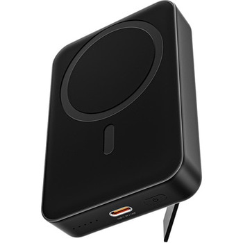 モバイルバッテリー MagLink 10000mAh マグネット式ワイヤレス充電機能 PD20W対応 折りたたみスタンド[USB-C 1ポート]出力[USB-C 1ポート]入力 AUKEY(オーキー)