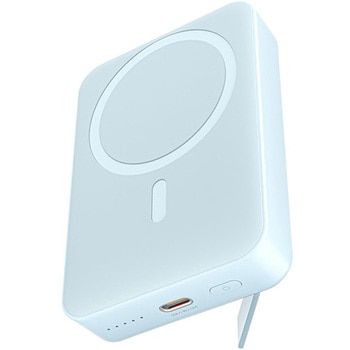 モバイルバッテリー MagLink 10000mAh マグネット式ワイヤレス充電機能 PD20W対応 折りたたみスタンド[USB-C 1ポート]出力[USB-C 1ポート]入力 AUKEY(オーキー)