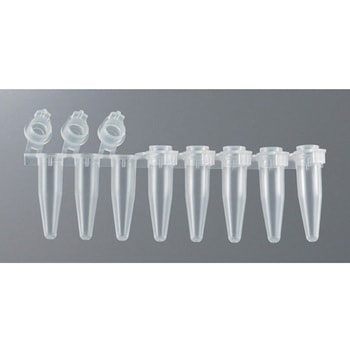 PCR用キャップ付き8連チューブ 0.2mL 125個入 BIO-BIK(イナ・オプティカ)