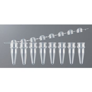 PCR用キャップ付き8連チューブ 0.2mL 125個入 BIO-BIK(イナ・オプティカ)
