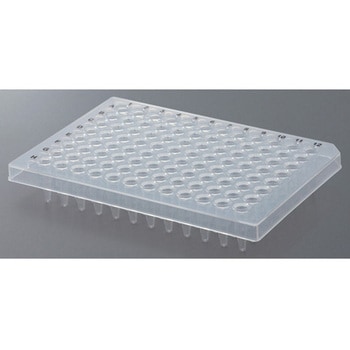 PCR用96ウェルプレート 0.2mL 10枚入 アズワン