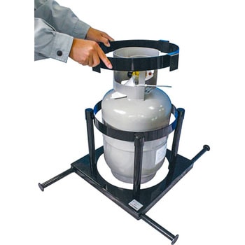 「転倒無し」8kgLPガス容器用リング I・T・O(旧 伊藤工機)