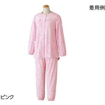 婦人ホックパジャマ 800171シリーズ ケアファッション