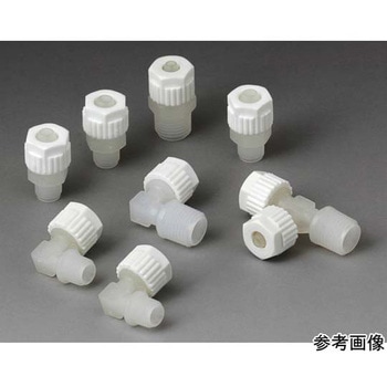 TEFEN PVDF締込継手 オスチーズ アズワン