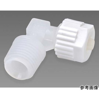 TEFEN PVDF締込継手 オスエルボ アズワン