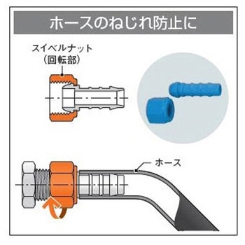 TEFEN ナイロン66 タケノコ継手 アズワン