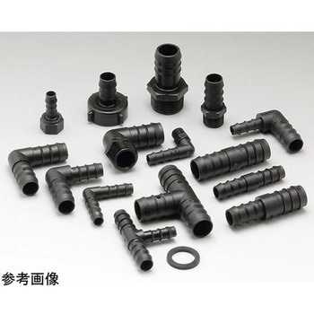 TEFEN PPタケノコ継手 異径ユニオンエルボ アズワン
