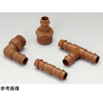 TEFEN POMタケノコ継手 オスストレート アズワン