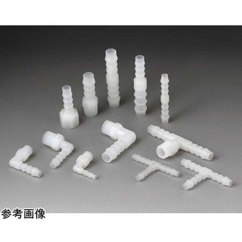 TEFEN PVDFタケノコ継手 異径ユニオンエルボ アズワン