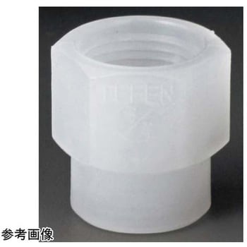TEFEN PVDF ネジ継手 異径ソケット アズワン