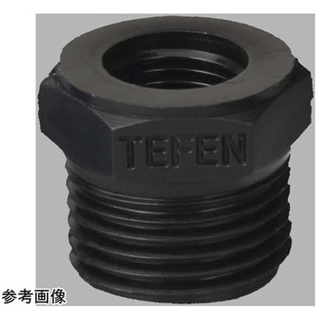 TEFEN PP ネジ継手 ブッシング アズワン