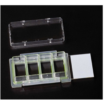 Chamber Cell Culture Slide， Glass， Sterile 12個入 Celltreat