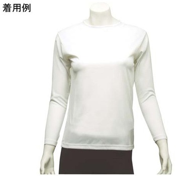 ベーシックTシャツ レディース 長袖 9010Lシリーズ ワンポイント