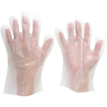 ポリエチレン製手袋 ベルテ530N 100枚入 VERTE530Nシリーズ ミドリ安全