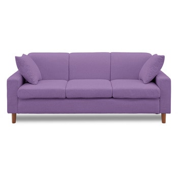 ファーブ 3P ソファ (脚：ブラウン) サンコウ