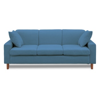 ファーブ 3P ソファ (脚：ブラウン) サンコウ