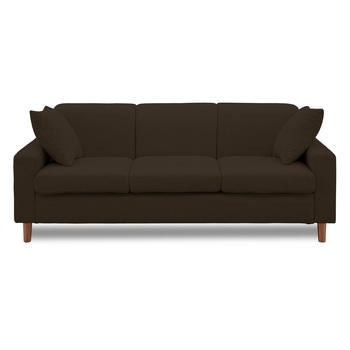 ファーブ 3P ソファ (脚：ブラウン) サンコウ
